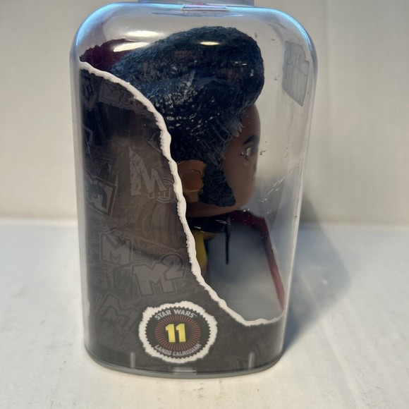 Hasbro Mighty Muggs Star Wars LANDO CALRISSIAN Mad Face Figure #11 Disney NEW - Picture 5 of 13